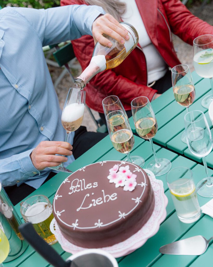 Geburtstag feiern im CafÃ¨ Pavillon